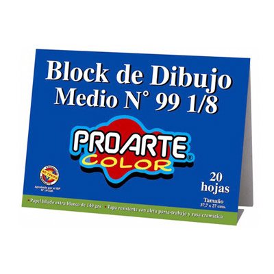 BLOCK DIBUJO 99 1/8 20HJS PROARTE