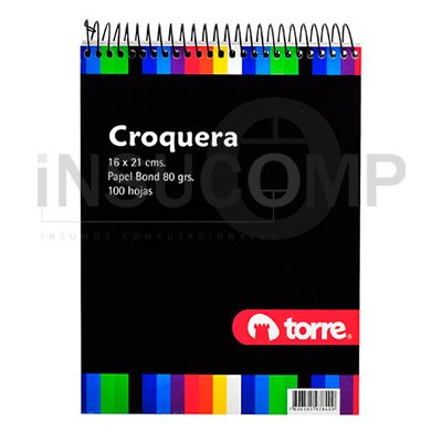 CROQUERA TORRE 16X21CMS